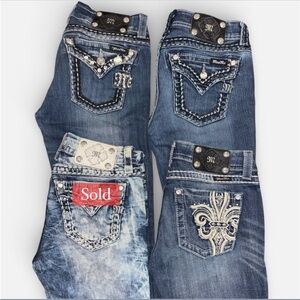 Miss me jean bundle size 27